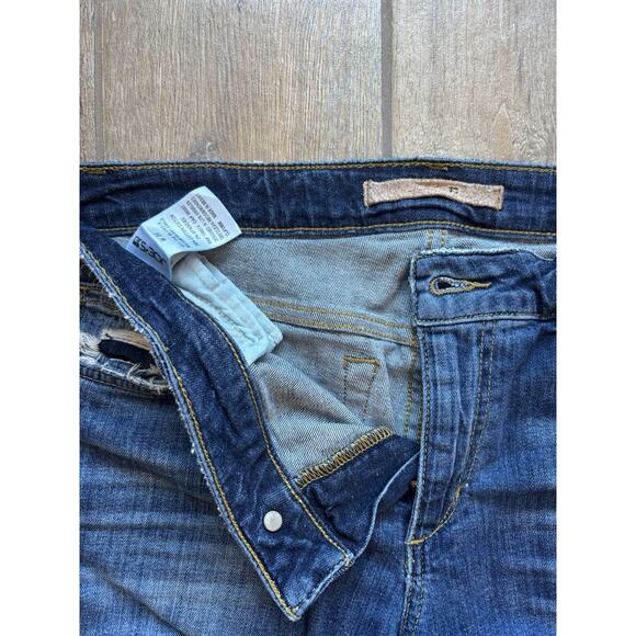 Joe's Jeans Womens 30 The Blondie Mid Rise Skinny Ankle Distressed Denim - Picture 3 of 14